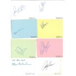 Signed album page collection. Includes John O'Leary, Graham Marsh, Carl Mason, Paul Way, Brian