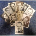 Vintage signed photo collection. Contains 4 signed photos and 6 printed. Good Condition. All