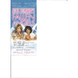 Felicity Kendal signed flyer for Fallen Angels. Good Condition. All autographs are genuine hand