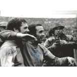 Rangers Football Autographed 12 X 8 Photo, A Superb Image Depicting Rangers Alex Macdonald And