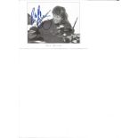 Bev Bevan signed 6x4 black and white photo. English rock musician, who was the drummer and one of