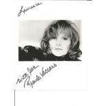 Brenda Vaccaro signed 10x8 black and white photo. American stage, television, and film actress. In a