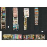 Assorted stamp collection. Includes Antigua and Barbuda. Mainly unmounted mint on 14 stockcards.