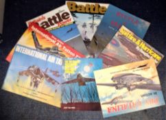 Military paperback book and brochure collection includes 8 items such as Battle Britains Arctic