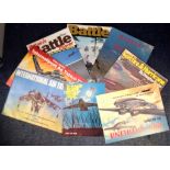 Military paperback book and brochure collection includes 8 items such as Battle Britains Arctic