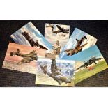 RAF postcard collection 6 cards limited edition by Tony Theobald featuring some iconic planes and