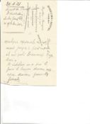 Great War Sporting Hotel Trouville handwritten dinner menu. Good Condition. All autographs are