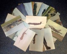 Aviation collection set of 22 limited edition colour postcards picturing some of the great planes