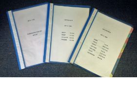 World War Two collection includes three P. R. O copied Raid Report files AIR 14/2083, AIR 14/2085