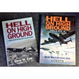 World War Two softback book collection includes 2 titles Hell on High Ground A Guide to Aircraft