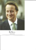 David Cameron former Prime Minister signed 8 x 6 inch portrait photo. Good Condition. All autographs
