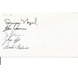 STS37 crew signed plain envelope signed by NASA Astronauts Steven R. Nagel, Kenneth D. Cameron,