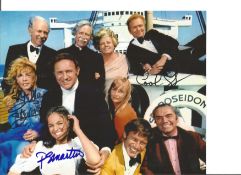 The Poseidon Adventure multiple signed 10 x 8 inch cast photo signed by Pamela Martin, Stella
