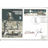 Apollo 15 Astronauts Moonwalker Al Worden and Jim Irwin signed HASP10c NASA space programme cover.