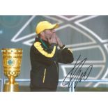 Jurgen Klopp Borussia Dortmund Signed 12 x 8 inch football photo. Good Condition. All autographs are