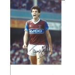 Football Tony Gale 10x8 Signed Colour Photo Pictured In Action For West Ham United. Good