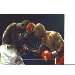 Boxing Steve Robinson 10x8 Signed Colour Photo Pictured During One Of His World Title Fights. Good