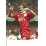 Football Jason McAteer 10x8 Signed Colour Photo Pictured In Action For Liverpool. Good Condition.