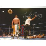 Boxing Michael Gomez 12x8 Signed Colour Photo Pictured In Action During One Of His Fights. Good