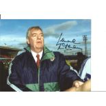 Football Lawrie McMenemy 10x8 Signed Colour Photo Pictured While Manager Of Northern Ireland. Good