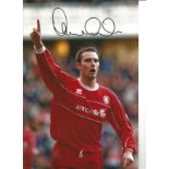 Football Noel Whelan 12x8 Signed Colour Photo Pictured In Action For Middlesbrough . Good Condition.