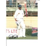 Cricket Graham Gooch 10x8 Signed Colour Photo Pictured While Playing For England. Good Condition.