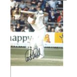 Cricket Graham Gooch 10x8 Signed Colour Photo Pictured In Action For England