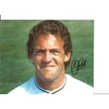 Football Alan Curtis 10x8 Signed Colour Photo Pictured During His Playing Days With Swansea City.