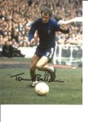 Football Tommy Baldwin 10x8 Signed Colour Photo Pictured In Action For Chelsea. Good Condition.