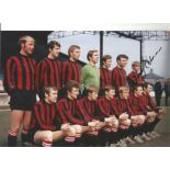 Football Tony Coleman 12x8 Signed Colour Photo Pictured In Manchester City Team Photo. Good