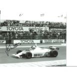 Motor Racing John Watson 10x8 Signed B/W Photo Pictured Driving For Mclaren In Formula One . Good