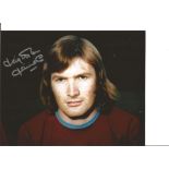 Football Leighton James 10x8 Signed Colour Photo Pictured During His Playing Days With Burnley. Good