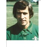 Football Peter Bonetti 10x8 Signed Colour Photo Pictured In Chelsea Kit. Good Condition. All