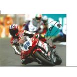 Motor Racing Jamie Whitham 10x8 Signed Colour Photo. Good Condition. All autographs are genuine hand