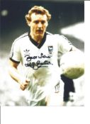 Football Kevin Beattie 10x8 Signed Colour Photo Pictured In Action For Ipswich Town. Good Condition.
