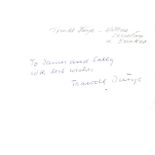 Traudl Junge Hitlers secretary signed 6 x 4 white card. Gertraud Traudl Junge was a German editor