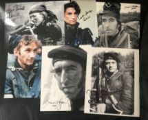 Sharpes Rifles signed collection of photos from the TV series. Six 10 x 8 photos 2 colour signed