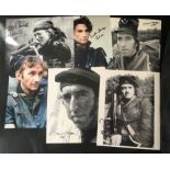 Sharpes Rifles signed collection of photos from the TV series. Six 10 x 8 photos 2 colour signed