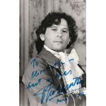 Roman Polanski signed 7 x 5 portrait photo in period costume, to Elizabeth. Good Condition. All