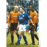 Alex Rae and Paul Ince Wolves Signed 10 x 8 inch football photo. Good Condition. All autographs