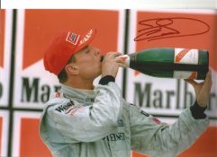 David Coulthard Motor Racing Signed 12 x 8 inch sport photo. Good Condition. All autographs are