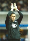 Ben Foster Birmingham Signed 10 x 8 inch football photo. Good Condition. All autographs are