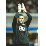 Ben Foster Birmingham Signed 10 x 8 inch football photo. Good Condition. All autographs are