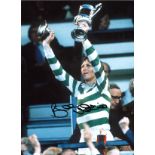 Billy Mcneill Celtic Signed 16 x 12 inch football photo. Good Condition. All autographs are