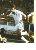 Alan Devonshire 10x8 Signed Colour Photo Pictured In Action For West Ham Against Arsenal In The 1980