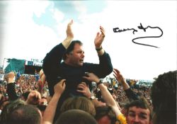 Barry Fry Signed 12 x 8 inch football colour photo. Good Condition. All autographs are genuine