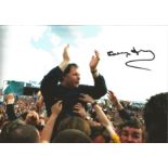 Barry Fry Signed 12 x 8 inch football colour photo. Good Condition. All autographs are genuine