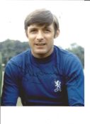 Bobby Tambling 10x8 Signed Colour Photo Pictured In Chelsea Kit. Good Condition. All autographs
