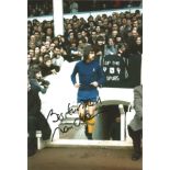 Alan Hudson Chelsea Signed 12 x 8 inch football photo. Good Condition. All autographs are genuine