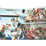 Angel Di Maria Argentina Signed 12 x 8 inch football photo. Good Condition. All autographs are